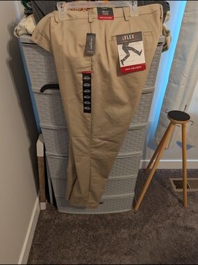 Van Heusen Tan Flex Chino Pants